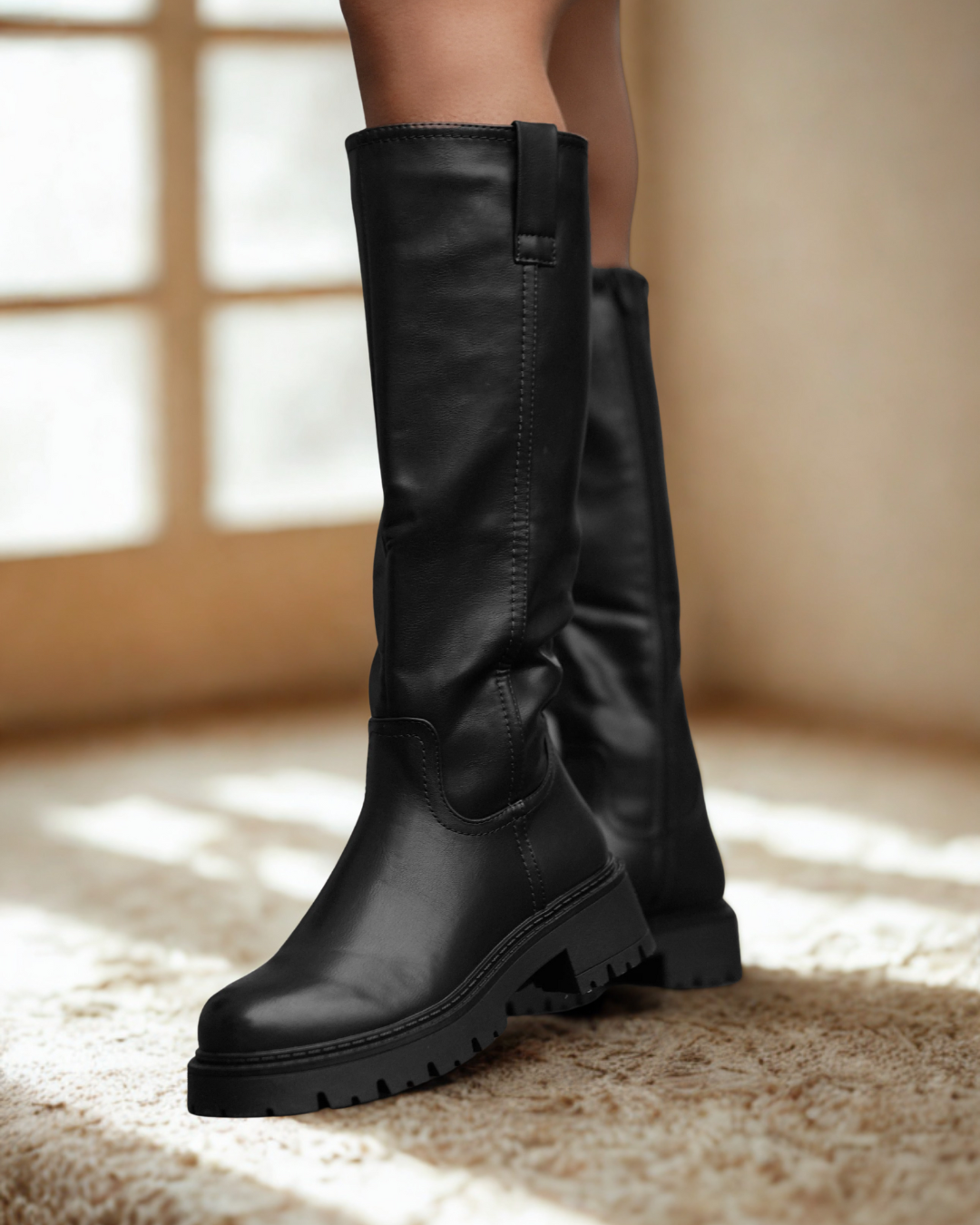 Elvira Botas Altas - Black