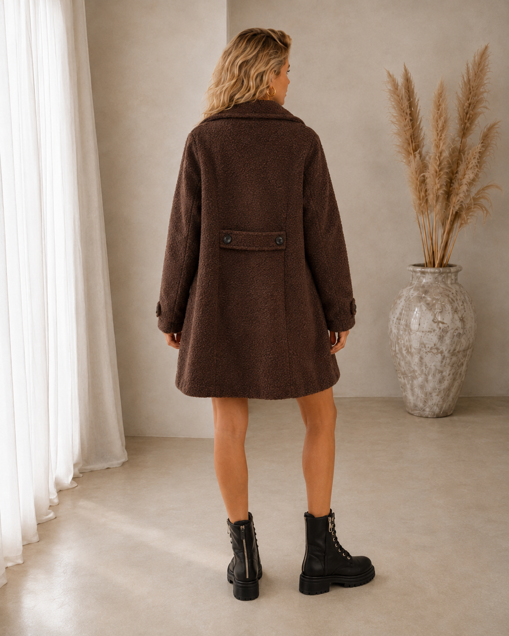 Abrigo Acolchado Suave