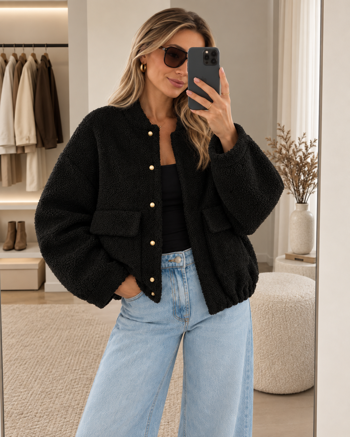Chaqueta Bomber Marrón Suit