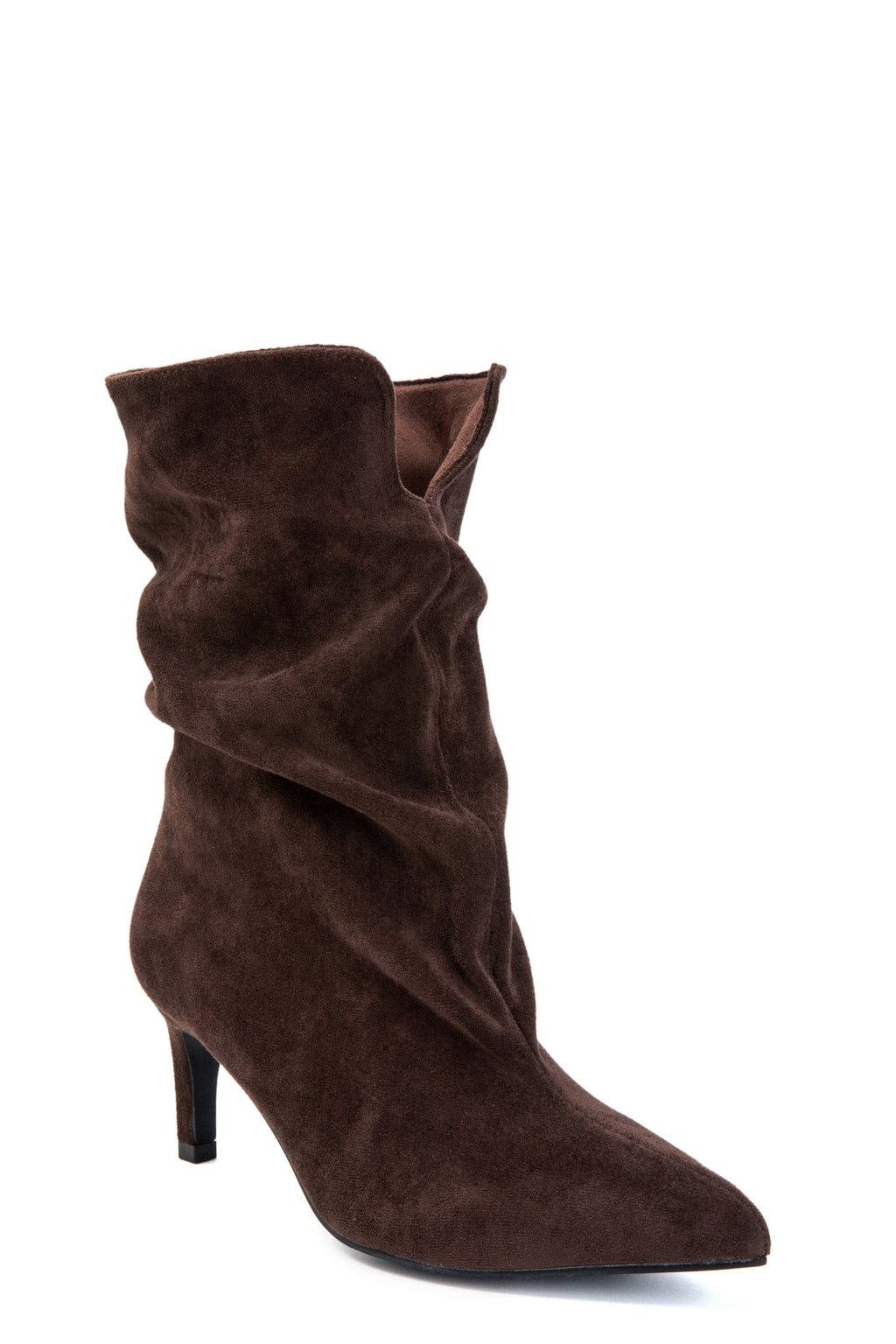 Botas Cortas Marrón Con Textura