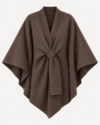 Poncho Holgado Con Nudo