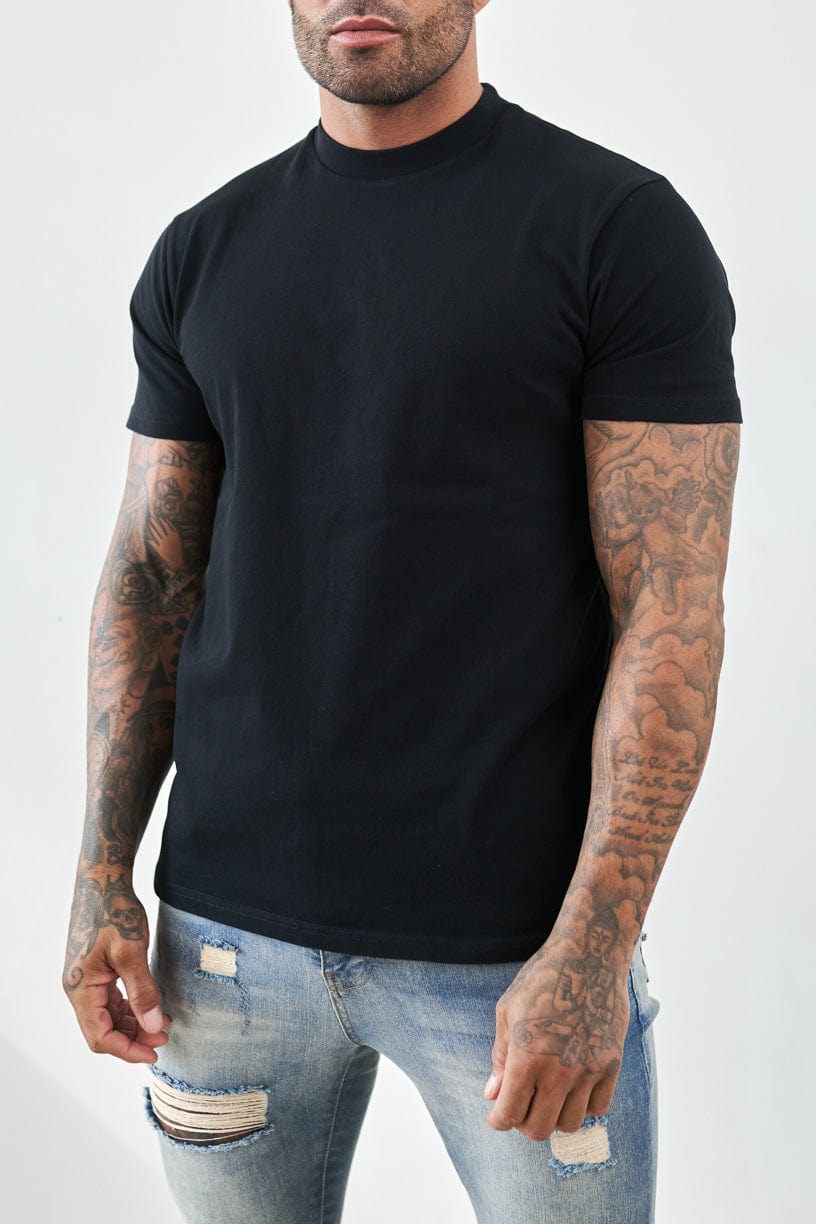 CAMISETA BÁSICA PREMIUM - BLACK