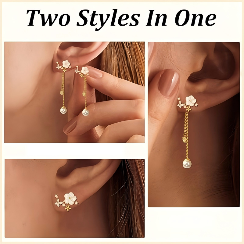 Pendientes de flor