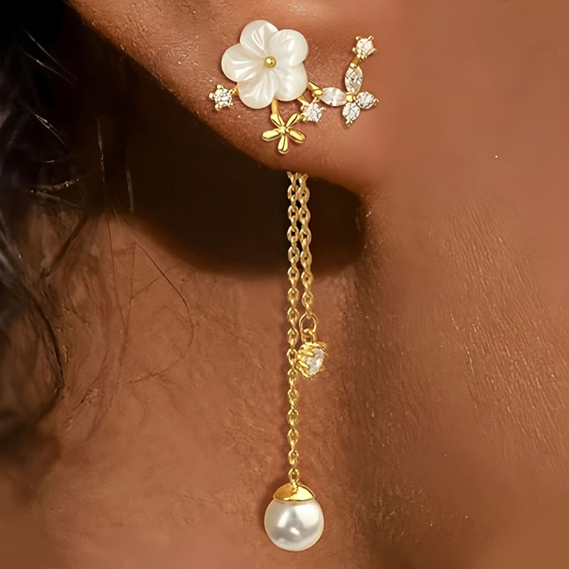 Pendientes de flor