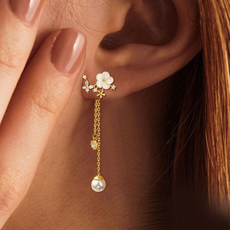 Pendientes de flor