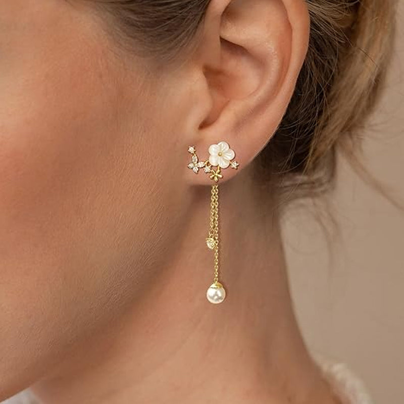 Pendientes de flor