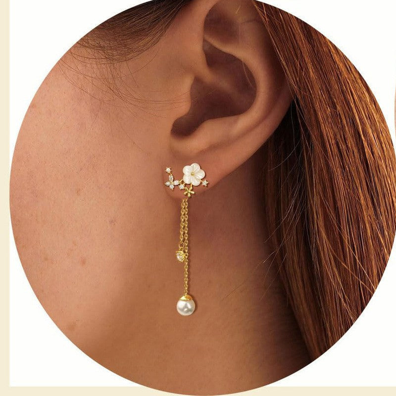 Pendientes de flor
