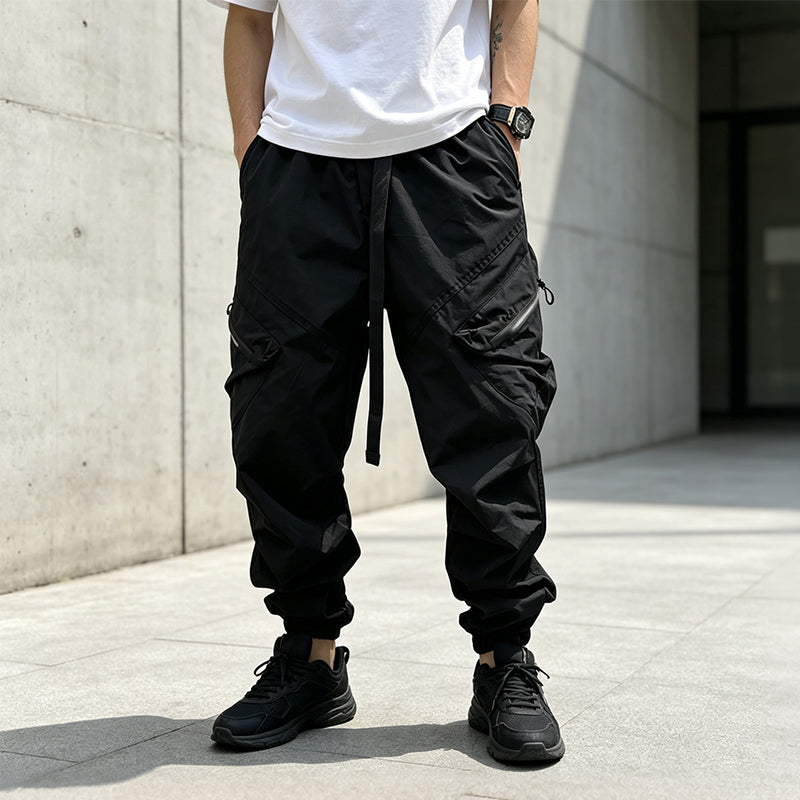 Pantalones cargo corte urbano