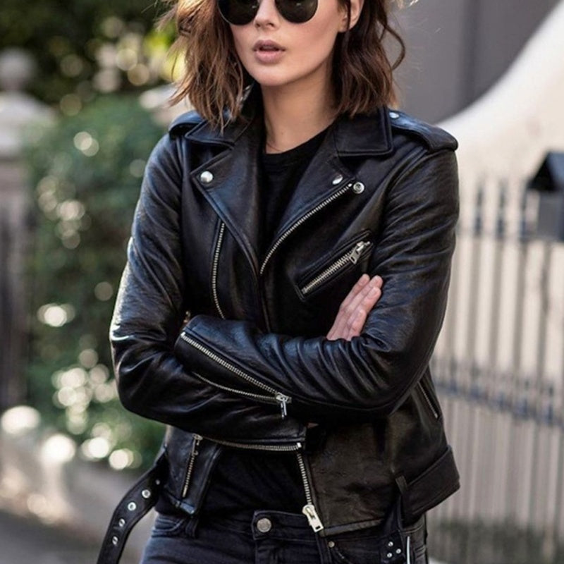 Chaqueta de cuero S.