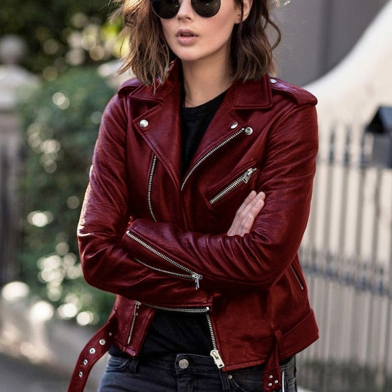 Chaqueta de cuero S.