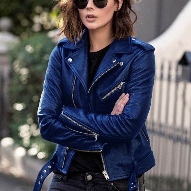 Chaqueta de cuero S.