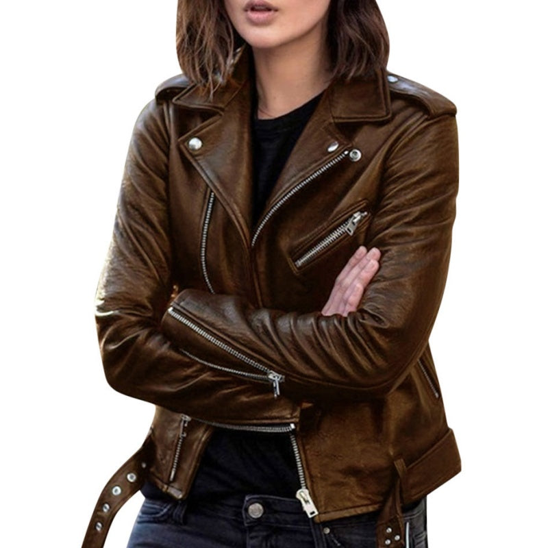 Chaqueta de cuero S.